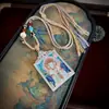 Gran Venta Tíbet Nepal Puro Pintado a Mano Thangka Tara Blanca 4*5 Núcleo de Tarjeta