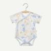 Roupa de Fralda Fina de Verão para Bebê Roupas para Recém-Nascidos Pijama de Algodão Puro Sem Ossos Macacão de Bebê Chapéus Triangulares