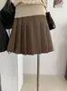 Kekezoon 2026 Nueva Falda Plisada Primavera, Verano, Otoño Estilo Universitario Adelgazante Falda Línea A Falda Corta Anti-Exposición 8220