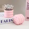 Venta al por mayor de fabricantes de macetas pequeñas de plástico para flores, macetas decorativas para flores artificiales, adornos de escritorio, mini suculentas creativas hechas a mano para DIY