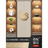 Nueva Estética de la Dinastía Song China Significado Zen Decoraciones Suaves Sala de Estar Estantería Casa de Té Vitrina Gabinete de Izakaya Adornos Pájaros en Ramas
