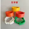 Envío gratis anillo de pata de pollo y ganso color opcional marca de letra láser anillo collar de plástico anillo de pata de ave de corral anillo de pata de pollo