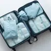 Bolsa de Armazenamento para Viagem Conjunto de Oito Peças Impermeável Tecido Oxford Viagem de Negócios Conjunto de Armazenamento para Classificação de Maquiagem e Higiene Pessoal