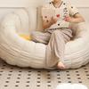 Sofá pequeño individual para dormir, tumbado, balcón, dormitorio, tatami, apartamento pequeño, reclinable informal