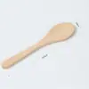 Atacado do Fabricante Colher Pequena de Madeira de Lótus Atacado Estilo Japonês Colher Infantil Colher de Mel de Madeira Pequena Colher de Madeira para Mexer Pode Imprimir Logotipo