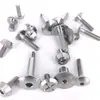 Suministro de Tornillos de Titanio de Alta Resistencia Tc4 para Modificación de Automóviles y Motocicletas Tornillos de Titanio Tornillos de Titanio Titanio y Titanio