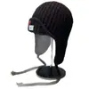 Gorra de béisbol de otoño e invierno para hombres de mediana edad y mayores, gorro de invierno cálido con protección para los oídos, gorra de pico resistente al frío para exteriores