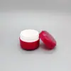 Spot Red 5ml frasco de unha frasco de plástico para extensão de unha frasco de plástico para óleo de unha frasco de amostra pequeno caixa de subembalagem frasco de plástico para strass pegajoso frasco de plástico para creme