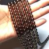Cuentas sueltas de piedra de hielo natural, cuentas de obsidiana, accesorios para collares y pulseras de cristal.