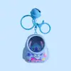 Mochila Brillante Luz Nocturna Stitch Accesorios de Regalo Llavero Pareja Venta al por Mayor Colgante Llavero Muñeca