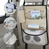 Bolsa Colgante Multifuncional para Respaldo de Asiento de Coche Amazon con Portavasos y Dispensador de Pañuelos Estante de Almacenamiento de Dibujos Animados para Asiento Trasero