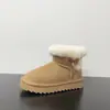 Botas de neve de couro camurça cor sólida com gola dobrável, quentes e grossas, novidade de inverno 2026, botas grandes de algodão versáteis