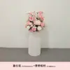 Ceremonia de Entrega de Coche Ventana Decoración de Boda Columna de Flores Arte Floral Tienda 4s Soporte de PVC de Bienvenida Columna de Papel Adornos de Decoración