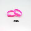 Color hebilla japonesa de un agujero cordón para etiqueta de equipaje etiqueta de información de equipaje anillo de cuerda honda para caja de embarque 9 colores
