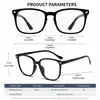 Armazones de gafas europeos y americanos cuidadosamente seleccionados, gafas de miopía de alta gama con filtro de luz azul, disponibles con lentes graduados, adecuados para caras pequeñas, aspecto natural, armazones de gafas para mujer, PC