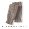 Guantes de cachemira de color liso estilo coreano, diseño unisex, tejidos, cálidos y resistentes al frío, con diseño sin dedos y de punto calado, modernos y versátiles