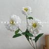 Nuevo Estilo 3 Caléndula Estilo Mori Flor de Simulación de Boda Decoración de Boda Flor Falsa Fotografía Arreglo Floral de Mano