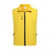 Chaleco de Voluntario de Doble Capa Hecho a Medida Publicidad de Servicio Público Chaleco de Actividad de Voluntariado Ropa de Trabajo de Miembro del Partido con Logotipo Impreso
