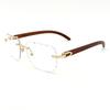 Gafas de Sol Cuadradas de Moda Nueva 2023 Moda Femenina Populares en Internet Estilo Ins Mismo Estilo Gafas de Sol sin Montura con Borde Moda Femenina