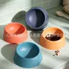 Tigela dupla para animais de estimação multicolorida, tigela de alimentação lenta, tigela anti-derramamento para comida de gato e cachorro, tigela de dupla finalidade para cães e gatos beberem e comerem