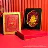Novo ornamento de mesa 3D estilo chinês "Navegação Suave e Todos os Desejos Se Realizam", pintura cultural e criativa, veleiro, banhado a ouro, para presentes empresariais, atacado