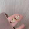 Brincos Flor de Cristal Borboleta Agulha de Prata 2024 Novidades Explosivas Brincos Moda Luxo Leve Alto Padrão Brincos Atacado