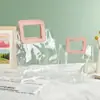 Bolsas Transparentes de PVC para Regalos de Boda, Bolsas Tote Personalizadas de Alta Gama para Dulces de Boda, Bolsas para Empaquetar Regalos de Dama de Honor