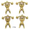 Accesorios de Joyería de Aleación DIY Colgante de Equipo Deportivo de Plata del Tíbet Colgante para Pulsera Llavero U094 Decoración