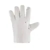 Guantes de Lona Shengli GCF240 Protección Laboral Engrosados Transpirables Resistentes al Desgarro Algodón de Dos Capas 24 Hilos Bolsa de 100 Pares