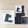 Cargador inalámbrico tres en uno, base de carga multifunción para Apple Watch, carga inalámbrica, auriculares para teléfono móvil, carga directa