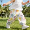 Pantalones Largos Ligeros para Niños Pantalones a Prueba de Mosquitos para Niños Verano 2026 Estilo Nuevo Casual para Niñas 10A Pantalones Antibacterianos Pantalones para Casa