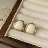 Maillard Francês Luxo Acessível Âmbar Retrô Brincos de Café Femininos Unha Nicho Design de Luxo Acessível Acessórios de Alta Qualidade