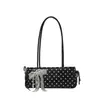 Bolsa pequena atacado fresca e doce para mulheres, nova bolsa de ombro polka dot luxo leve verão 2026, bolsa versátil de antebraço
