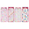 Pegatinas de Cristal 3D Originales de Sanrio para Niños, Lindas Pegatinas Decorativas de Dibujos Animados de Hello Kitty para Vasos de Agua DIY