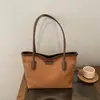 Bolso de Mano Tejido de Espiga de Trigo 2026 Otoño Nuevo de Moda Gran Capacidad Moda Simple Versátil Bolso de Hombro Bolso Cruzado