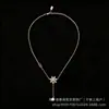 Bestseller internacional Marca D novo produto 2026 colar, pulseira, brincos com pérolas e letra CD, conjunto feminino de moda luxo leve floral