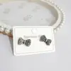 Precio especial de fábrica moda nueva tendencia simple versátil aretes de acero de titanio aretes para mujer aretes de diseño de alta calidad