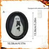Decoración Colgante de Madera para Pared con Paisaje de Fantasmas de Halloween Transfronterizo, Decoración para Hogar y Dormitorio