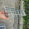 Placa de rejilla de acero inoxidable galvanizada en caliente, placa de rejilla de acero para plataforma compuesta, placa de escalón para escalera, placa de cubierta de zanja