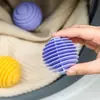 Pelota para lavar ropa en casa, artefacto de descontaminación y anti-nudos, para lavadora de tambor, para evitar que la ropa se enrede, bola mágica de limpieza y lavado