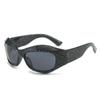 Nuevas Gafas de Sol de Montura Grande de Venta Caliente Transfronteriza para Hombre, Estilo Steampunk de Celebridad de Internet Ins Europeo y Americano, Gafas de Sol para Tomar Fotos