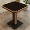 Mesas y sillas de estilo rústico para restaurantes de alta gama, cafeterías y restaurantes de fusión de moda y nicho que sirven cocina occidental, hechas de madera maciza