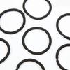 Ventas Directas de Fábrica Transfronterizo 4mm Alta Elasticidad Sin Costuras de un Solo Hilo Goma para el Cabello Estilo Básico Negro Moda Diseño Simple