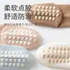 Calcetines de suelo para bebé, nuevo producto de otoño, suela completa de goma antideslizante para interiores, calcetines de algodón sin costuras de media caña con dibujos animados para bebé