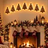 Regalo de reno de madera navideño transfronterizo nuevo, regalo de Año Nuevo, reno copo de nieve decorativo, decoración navideña