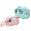 Saco cosmético Mulheres de grande capacidade portátil Ins Internet Celebrity Travel Storage Bag costura PVC cosmético lavar saco de armazenamento