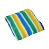 Malla de Sombreo Rayada Borde Perforado Amazon Comercio Exterior Engrosada Protección Solar Patio Balcón Piscina Exterior Malla Bloqueadora de Sol