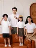 Camisas polo familiares personalizadas súper populares para 2026 para el verano, adecuadas para una familia de cuatro, para viajes al aire libre y vacaciones, camisetas de manga corta con estampado de logotipo