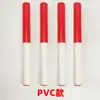 Bastón de Relevos para Competiciones, Reuniones Deportivas, Entrenamiento de Carrera, Atletismo, Aleación de Aluminio, Madera Maciza, PVC, Bastón de Relevos de Plástico Rojo y Blanco