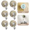 Gancho con Ventosa Adhesivo Fuerte Vacío Sin Rastro Almacenamiento Sin Perforaciones Baño Cocina Puerta Gancho para Toalla de Baño